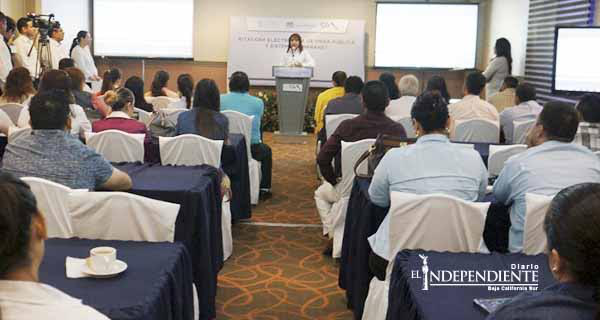 Baja California Sur tiene un servicio público fortalecido y profesional: SMM