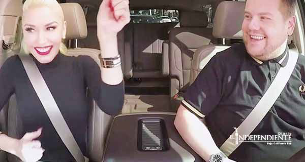 Gwen Stefani, la nueva pasajera del 'carpool' de James Corden