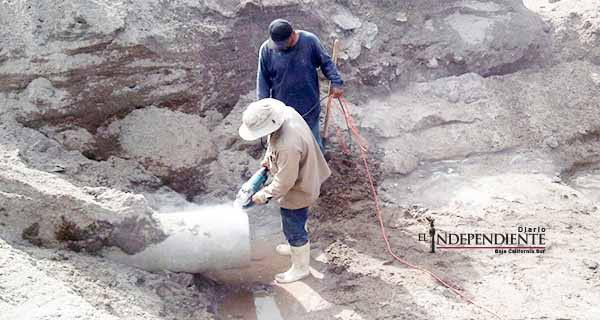 Empresa que dejó sin agua a 20 colonias de La Paz pagará daños y agua desperdiciada