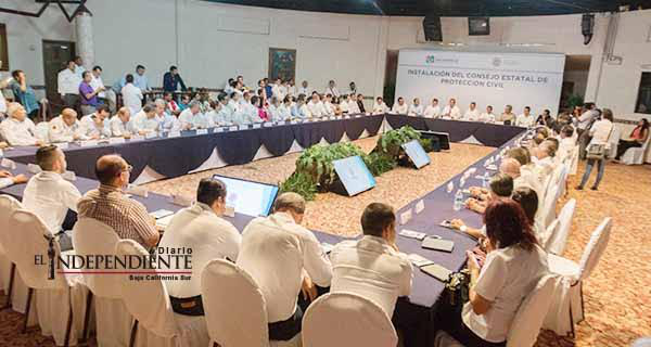 Instala el Gobierno del Estado consejo estatal de protección civil