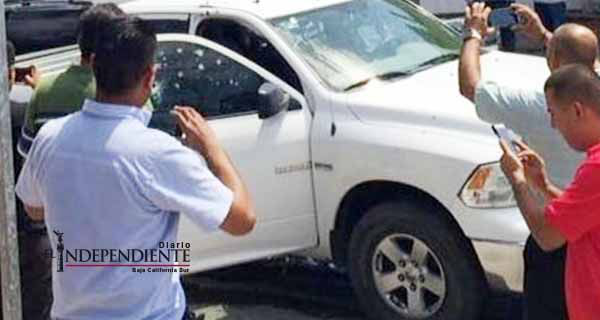 Balacera en colonia de La Paz siembra pánico entre los habitantes