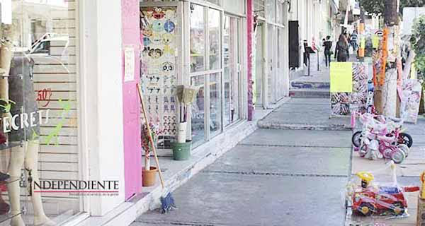 Comercio formal insiste en que se regularicen a los ambulantes del Centro de La Paz