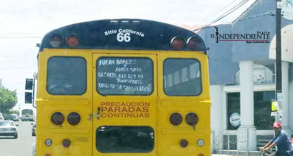 Transporte Público de La Paz no toma en cuenta a sus propios usuarios: BCScicletos