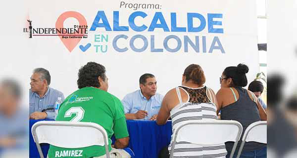 Inicia Arturo De la Rosa programa social "Alcalde en Tu Colonia"