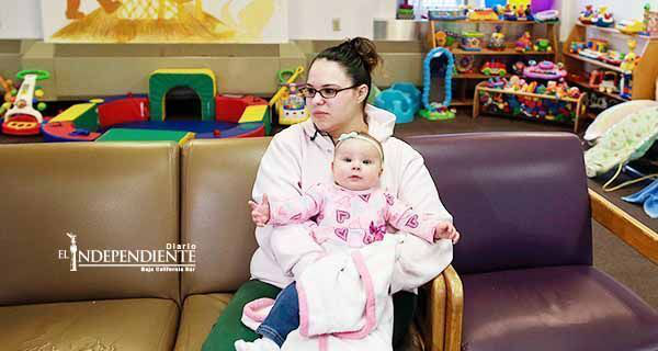 Están presas pero son libres de criar a sus hijos