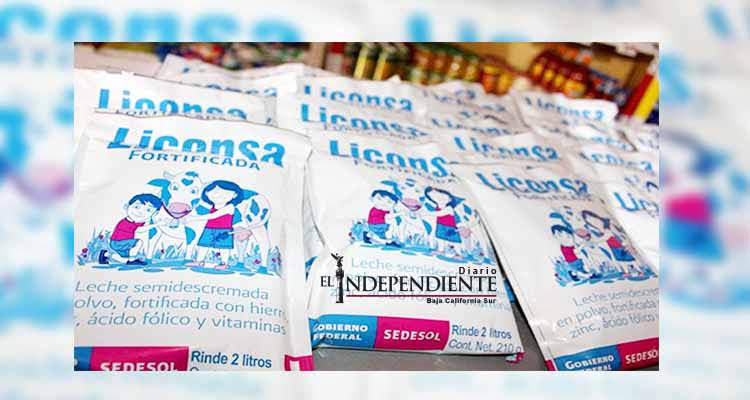 Los Cabos fuera del beneficio de la venta de leche LICONSA a peso