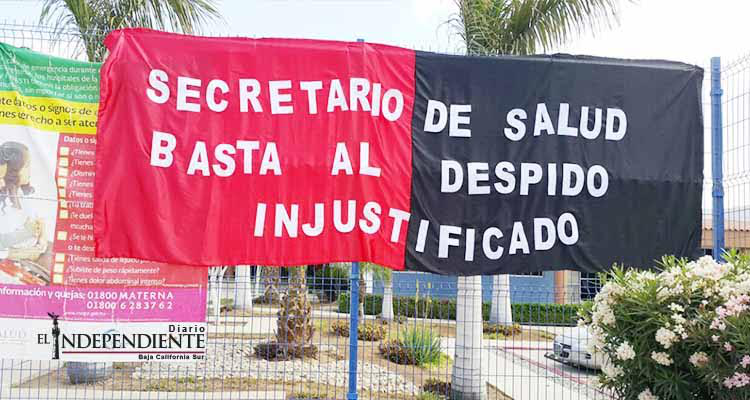 Médicos del Hospital General de CSL trabajan bajo protesta