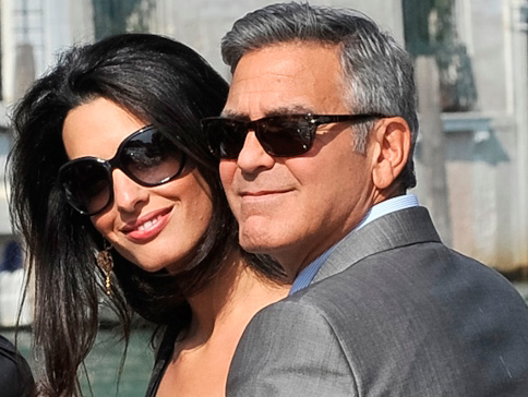 Trasciende que Clooney y Alamuddin esperan gemelos