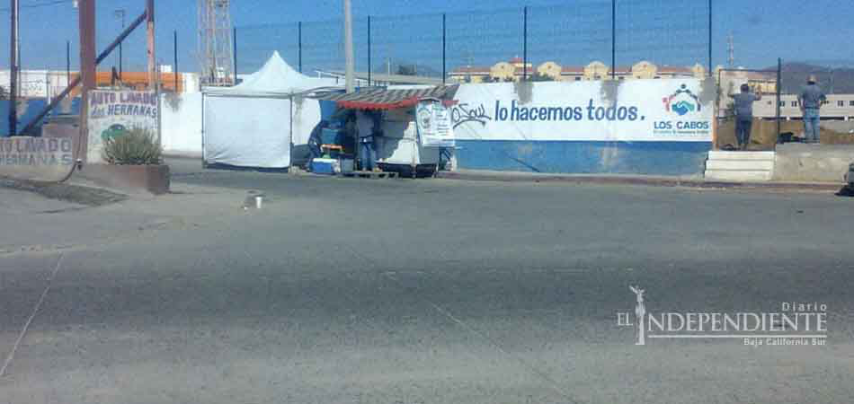 Inspección Fiscal va por comercios ambulantes