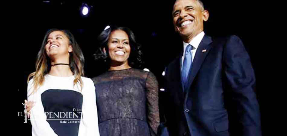 Por esta razón Sasha Obama no fue al último discurso de su papá