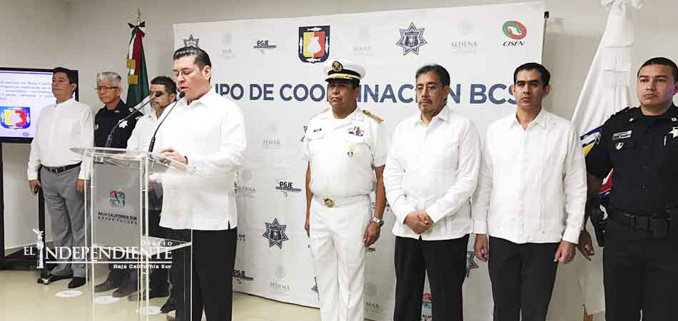 Exponen detención de 14 sicarios peligrosos en BCS