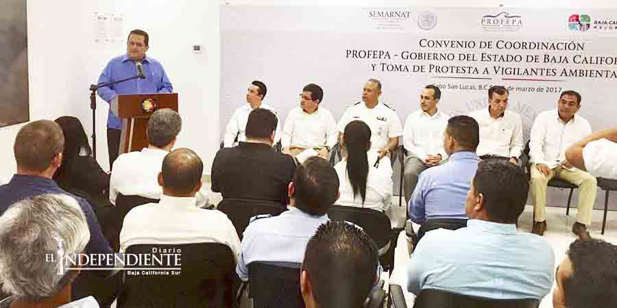 Firma gobierno del estado convenio de coordinación con Profepa