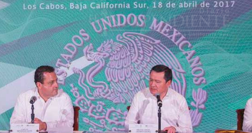 La estrategia de seguridad en BCS está funcionando: Osorio Chong