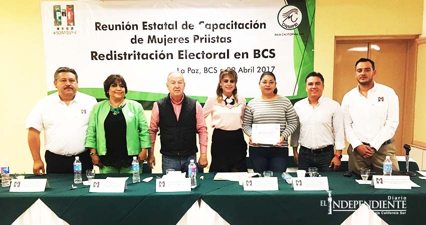 Ofrecerá el ONPRI de BCS capacitación continua para liderazgos femeninos