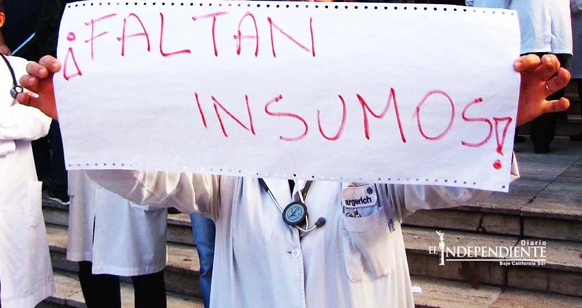 Falta de insumos e infraestructura, causa de mala atención en hospitales de BCS