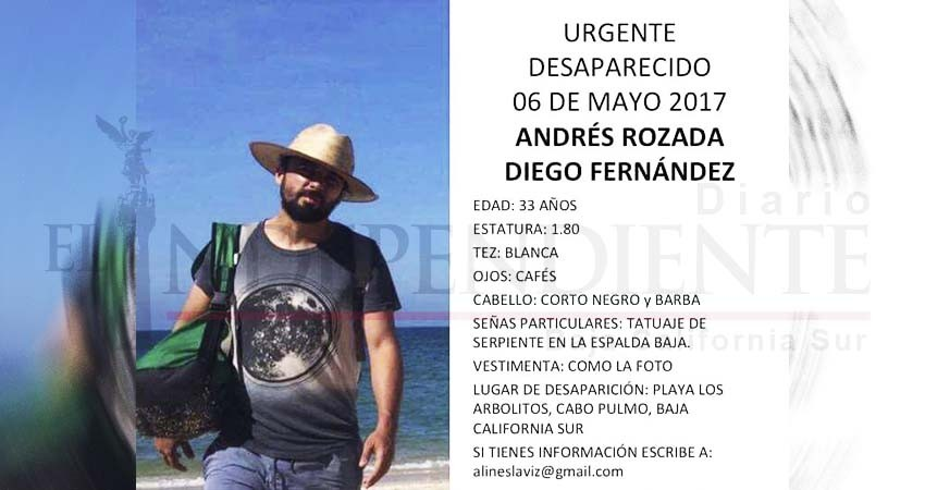 Reportan hallazgo de restos de desaparecido en Cabo Pulmo