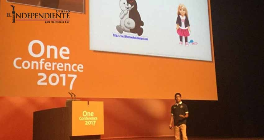 Niño hackea celulares de una conferencia para controlar su oso