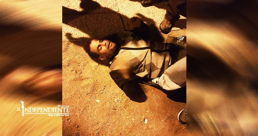 Vecinos de CSL, capturan y golpean a presunto ladrón domiciliario 