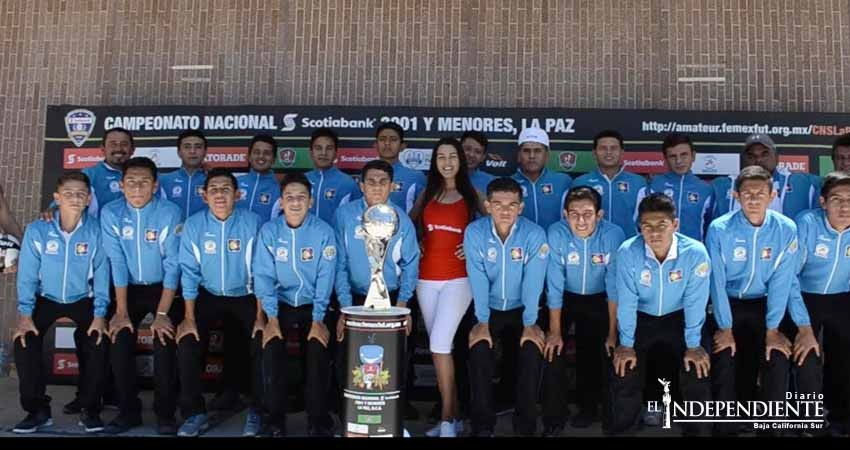 Inicia fiesta futbolera del torneo nacional Sub 15 en BCS