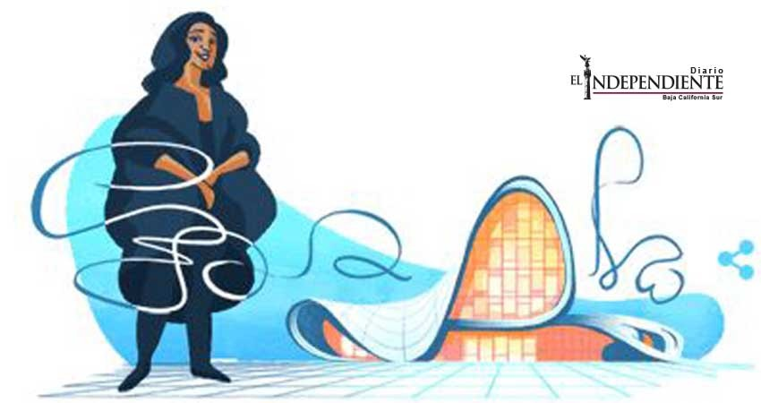 Google conmemora a la arquitecta iraquí Zaha Hadid