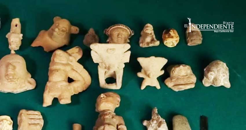 Voluntariamente devuelve a México piezas prehispánicas