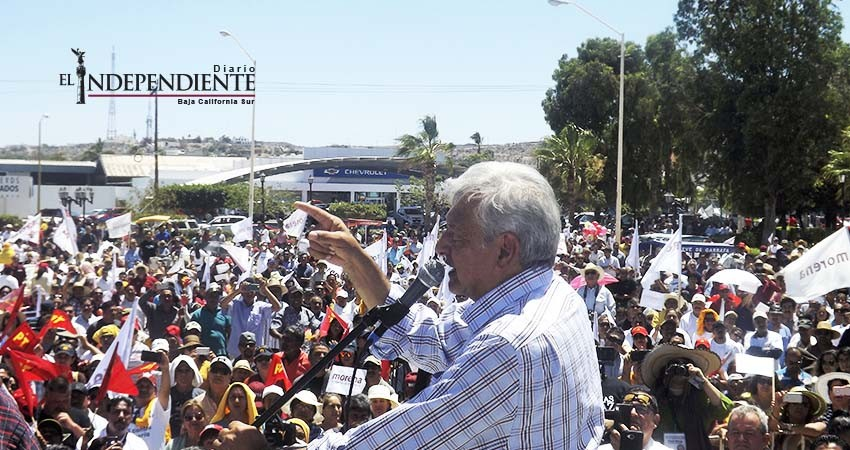 Llama AMLO a panistas, priistas y perredistas a unirse a Morena