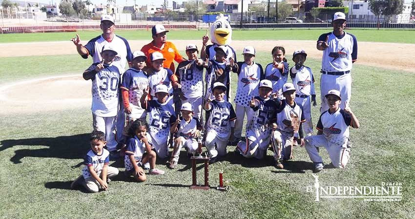 Rayitos, bicampeones estatales de beisbol 
