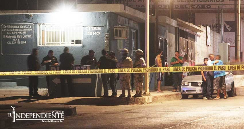 Lo ejecutan dentro de un consultorio dental en SJC 