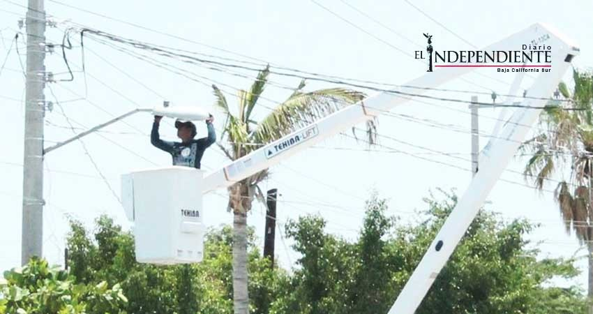 Notificarán a PGR si Ayuntamiento de La Paz no entrega alumbrado público
