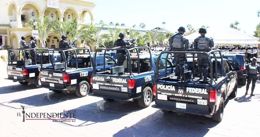 6 meses de la Gendarmería en Los Cabos y no se ha reforzado el cuerpo policiaco 