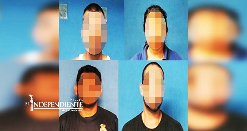 Cuatro sujetos detenidos por el mando mixto en La Paz