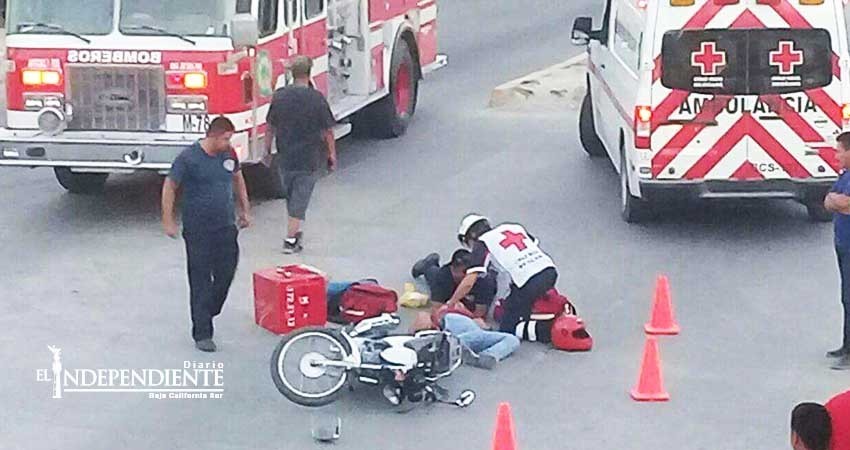 No llegó el sushi; atropellaron al repartidor