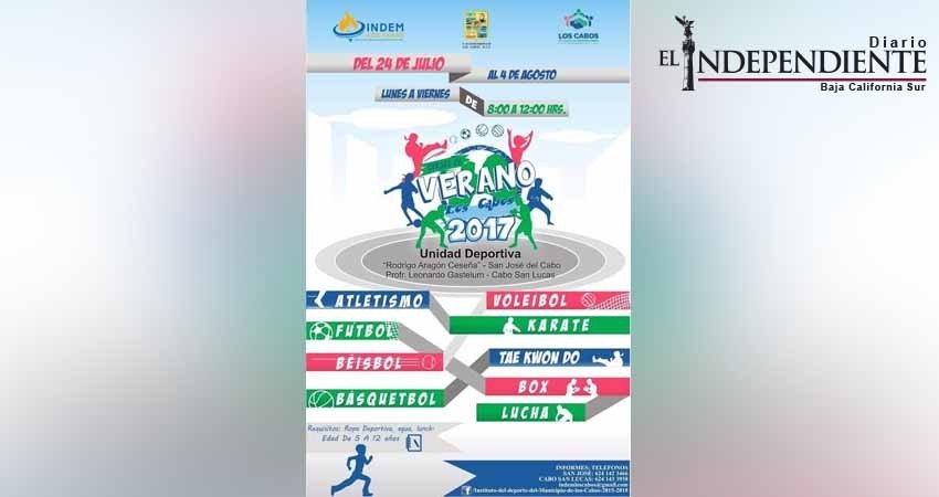 Anuncian el Curso de “Verano en Los Cabos 2017”