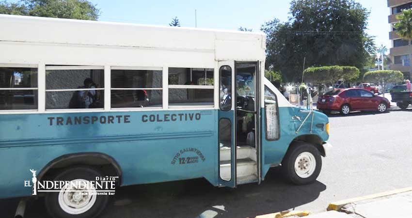 Piden choferes del transporte público derecho a prestaciones de ley