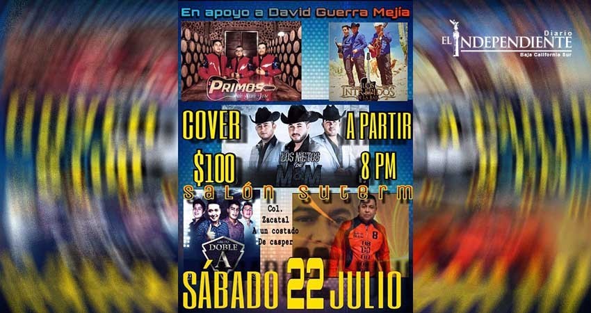  Invitan a baile con causa a beneficio del policía David Guerra