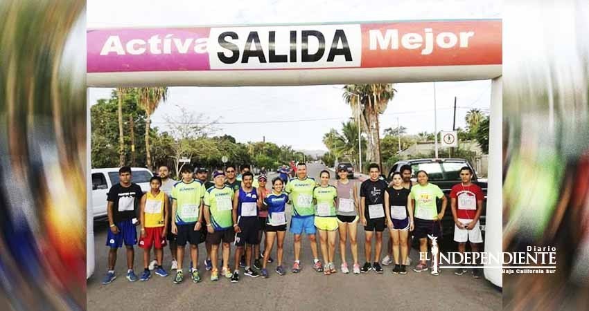 Runners presente en la carrera recreativa en Loreto