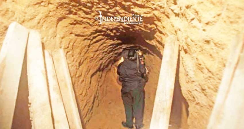 Olvidan tapar narcotúneles