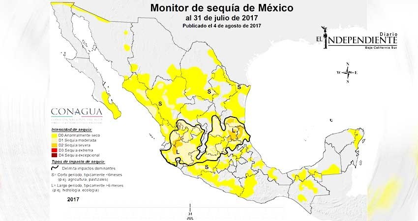 Registra La Paz principios de sequía