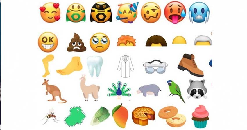 Estos son los nuevos emojis para el 2018