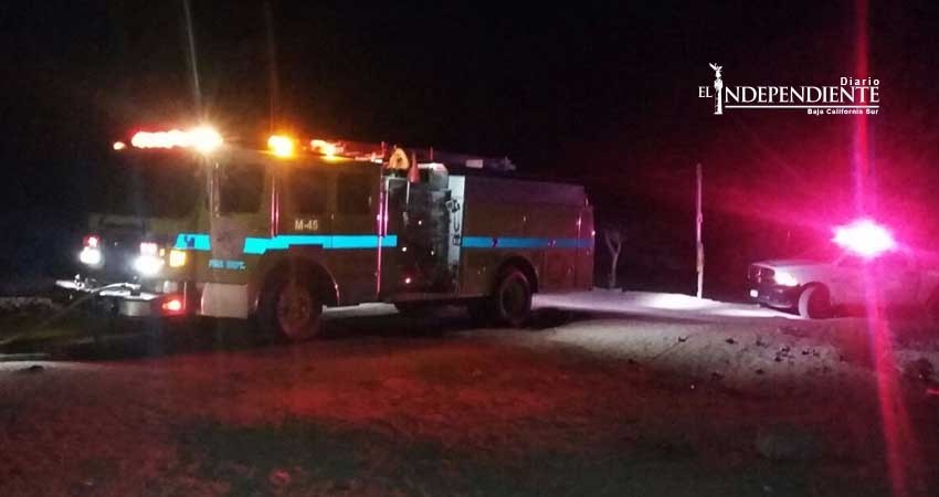 Incendio arrasa con vivienda en Invasión Caribe