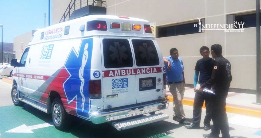 Con quemaduras de segundo grado resultó un joven de 20 años al electrocutarse