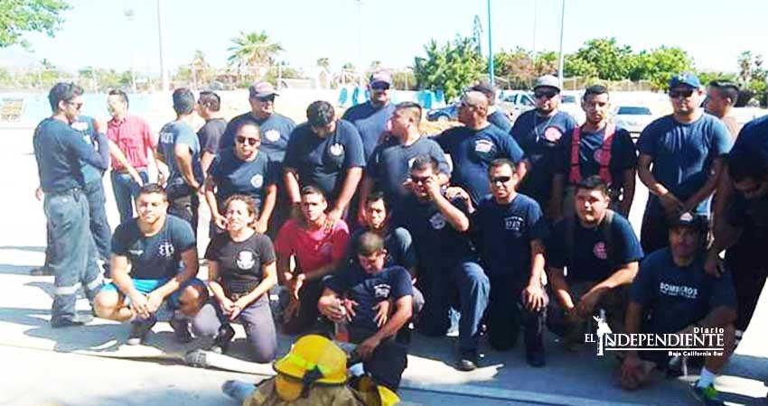 Todo un éxito el primer “Desafío de Fuego” organizado por bomberos de SJC