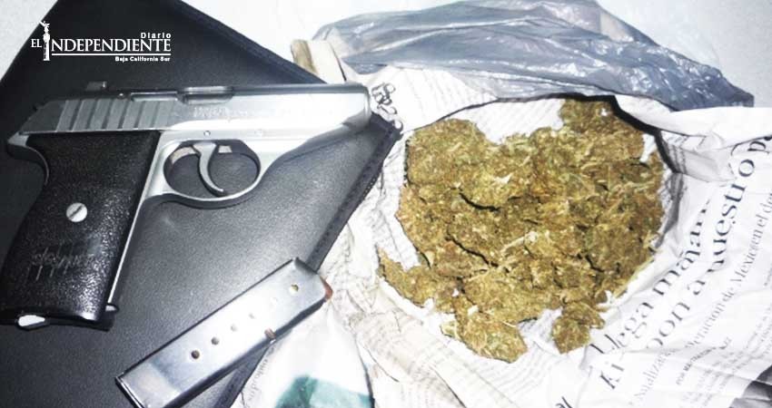 PGR BCS obtiene sentencia cuatro años de prisión por posesión de un arma de fuego y drogas
