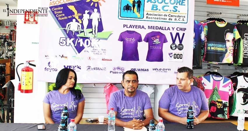 Presentan la “1er. Carrera del Serial ASOCORE BCS”