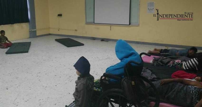 Retrasa DIF de BCS entrega de alimentos a albergados