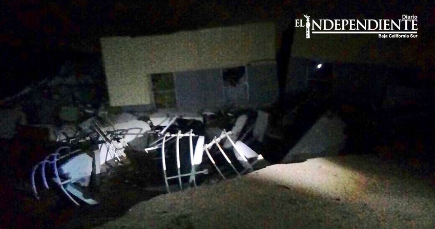 Se derrumba edificio de Chulavista en Cabo San Lucas (CSL)