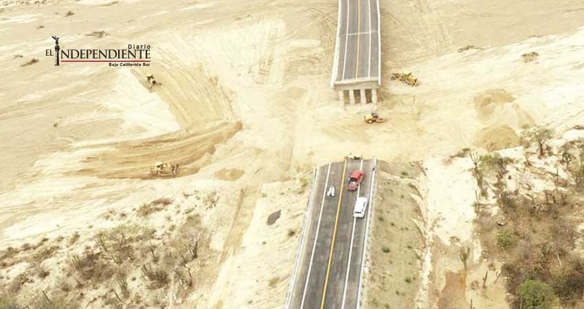 Se compromete SCT a reparar carreteras en tres semanas