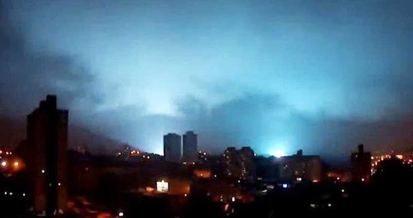 No eran transformadores esas luces en el cielo, durante el sismo