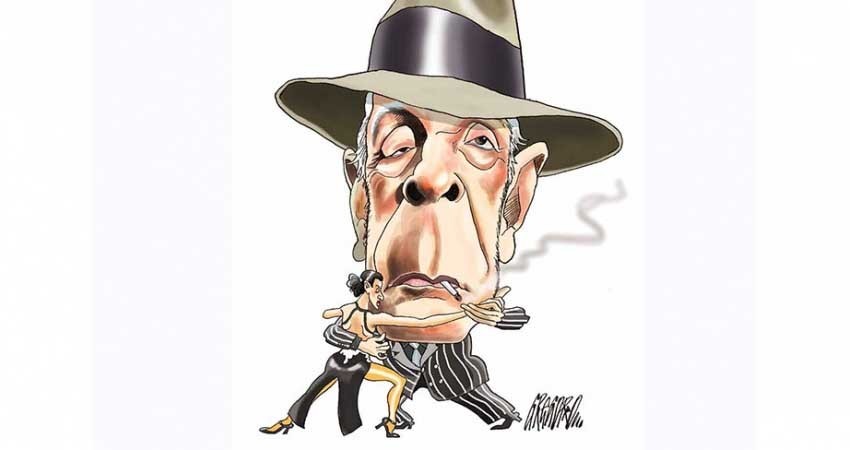 Jorge Luis Borges; tango de infame raíz