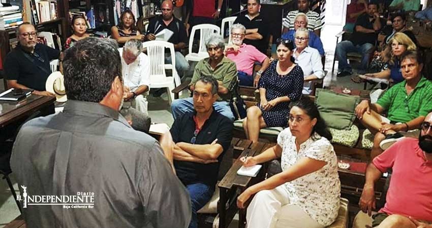 Trabajan en la realización del Foro Ciudadano sobre Asentamiento Humanos en Zonas de Riesgo y Reserva Territorial en Los Cabos